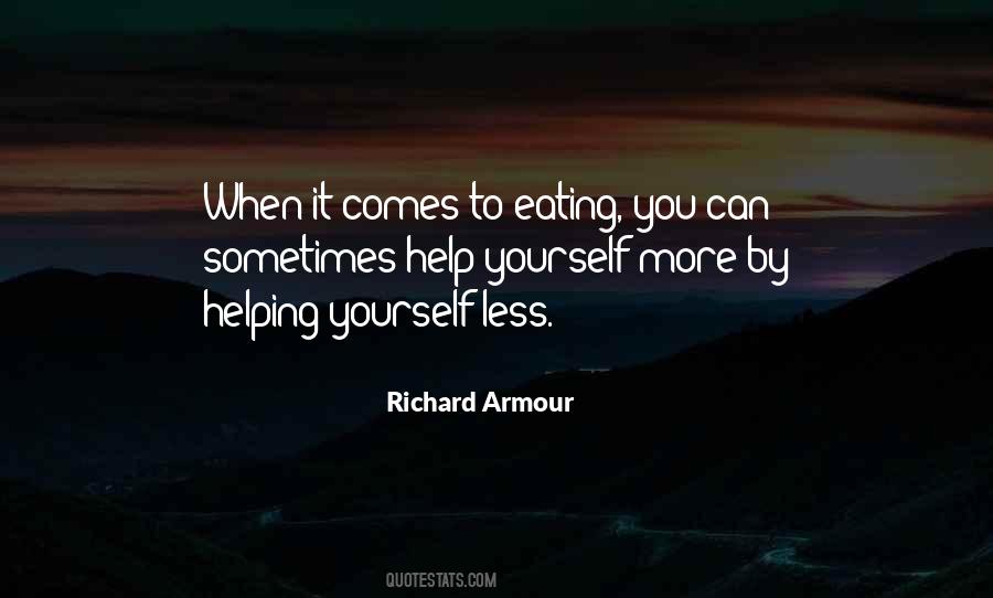 Eating By Yourself Quotes #498694