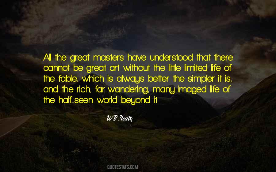 Great Masters Quotes #222121