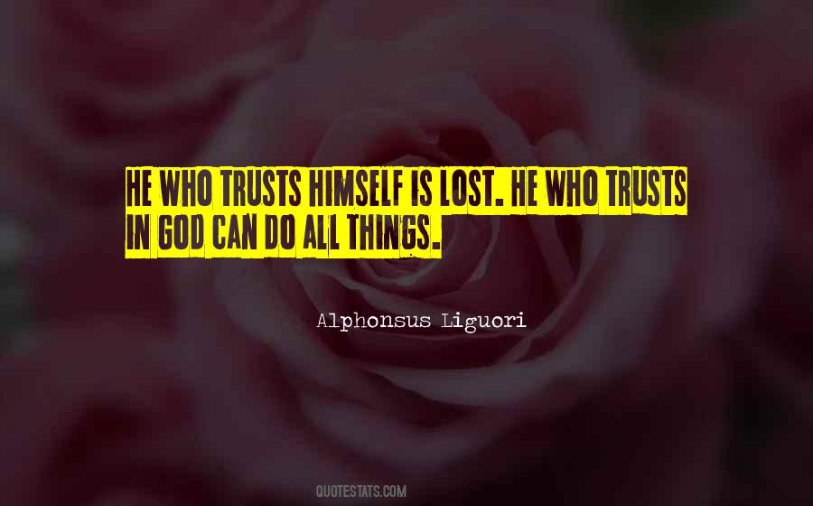 Trust Is Lost Quotes #1071024