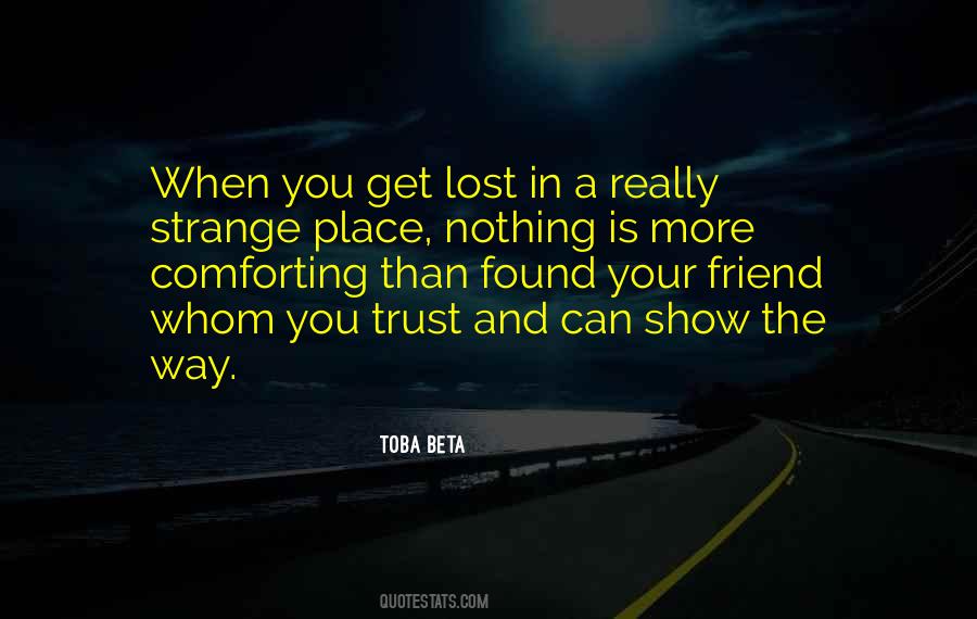 Trust Is Lost Quotes #673718