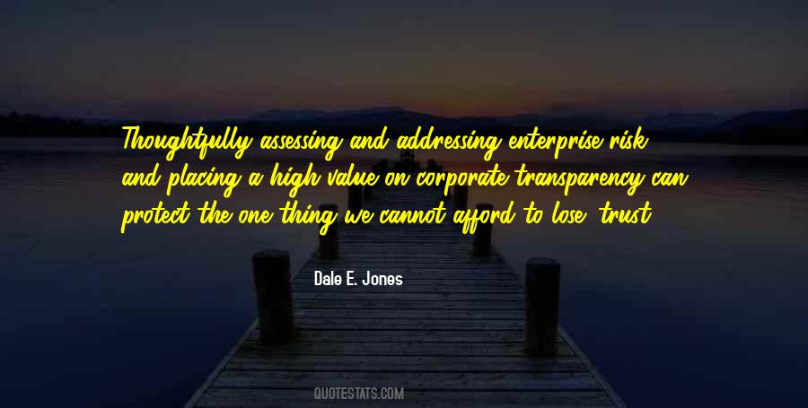 Trust And Value Quotes #1154984