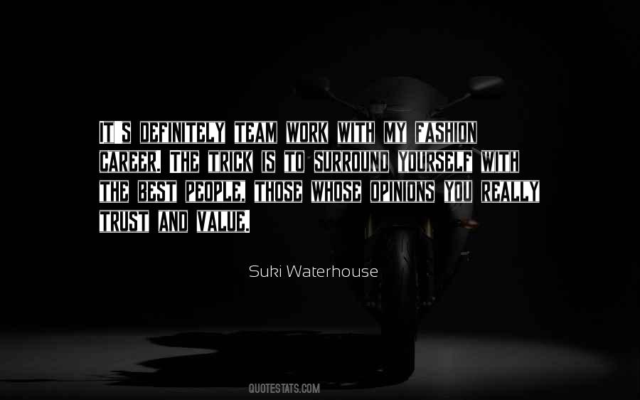Trust And Value Quotes #1851435