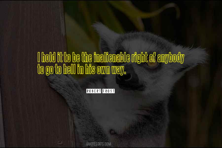The Right Way Of Quotes #221047