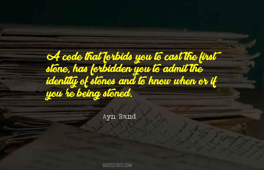 Cast Stones Quotes #118085