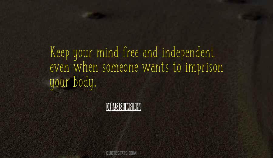 Free Your Mind Inspirational Quotes #1085861