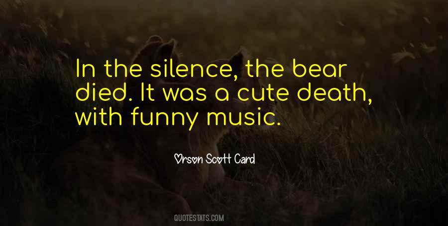 Music Death Quotes #1664819
