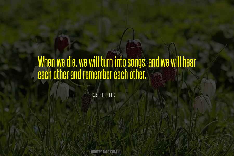 Music Death Quotes #1679051