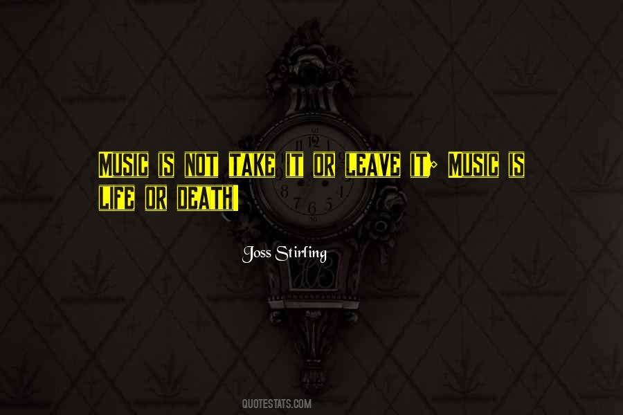 Music Death Quotes #1760321