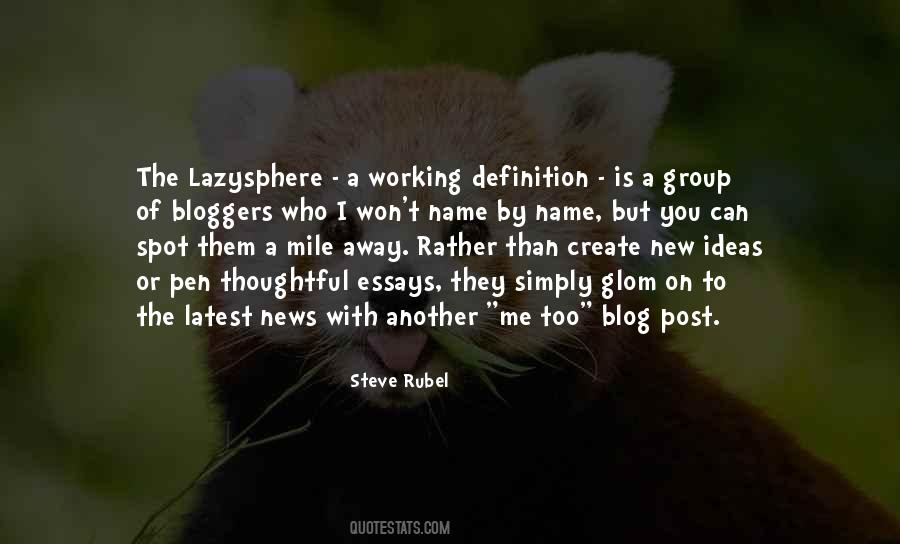 Working Group Quotes #750544