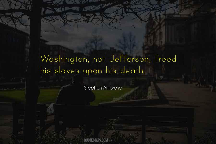 Freed Slaves Quotes #1109659