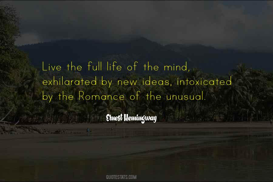 Unusual Life Quotes #566845