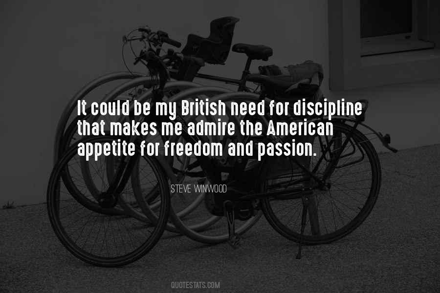 Freedom And Discipline Quotes #1825734