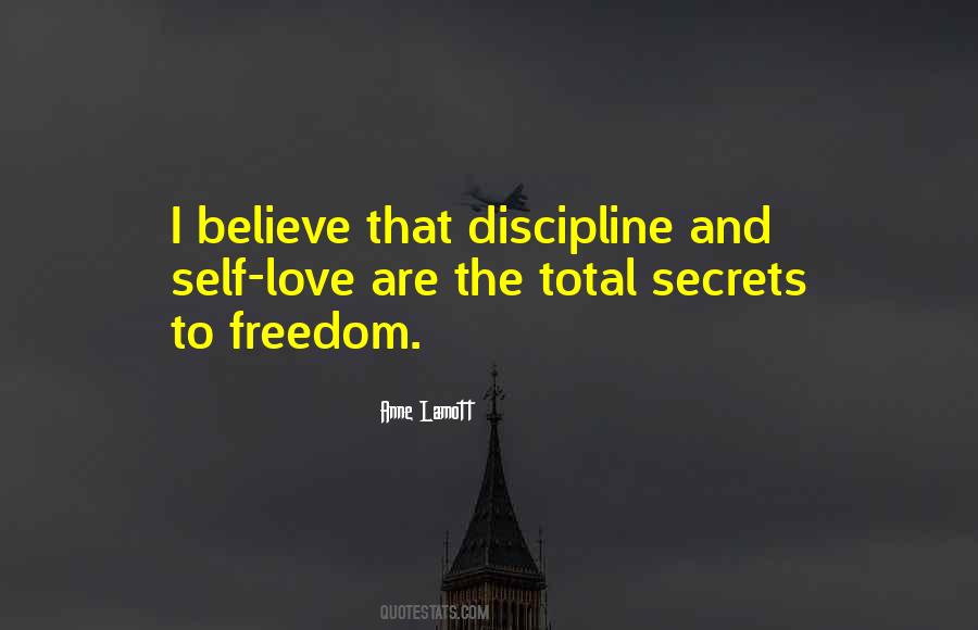 Freedom And Discipline Quotes #602721