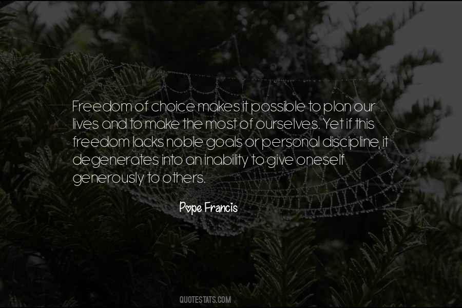 Freedom And Discipline Quotes #944250