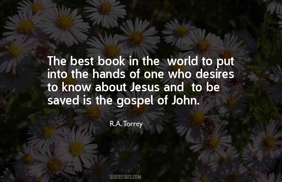 Quotes About The Gospel Of John #1339500