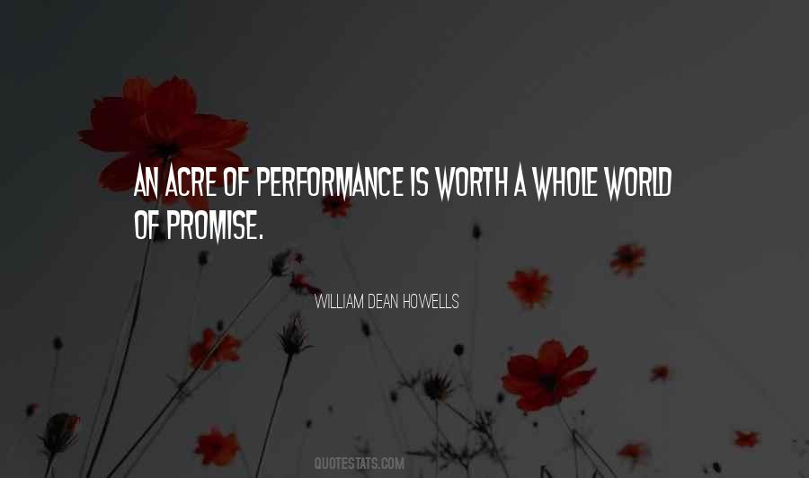 Dean Howells Quotes #1656674