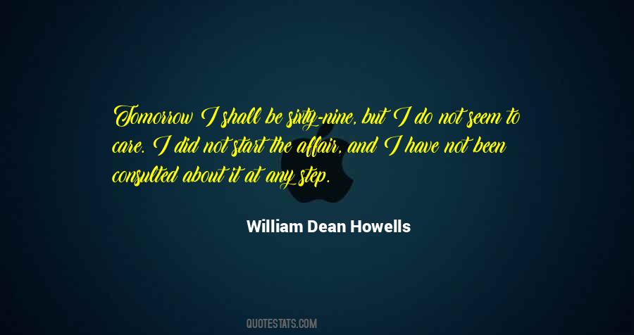 Dean Howells Quotes #764625