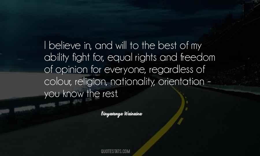Freedom And Rights Quotes #288744