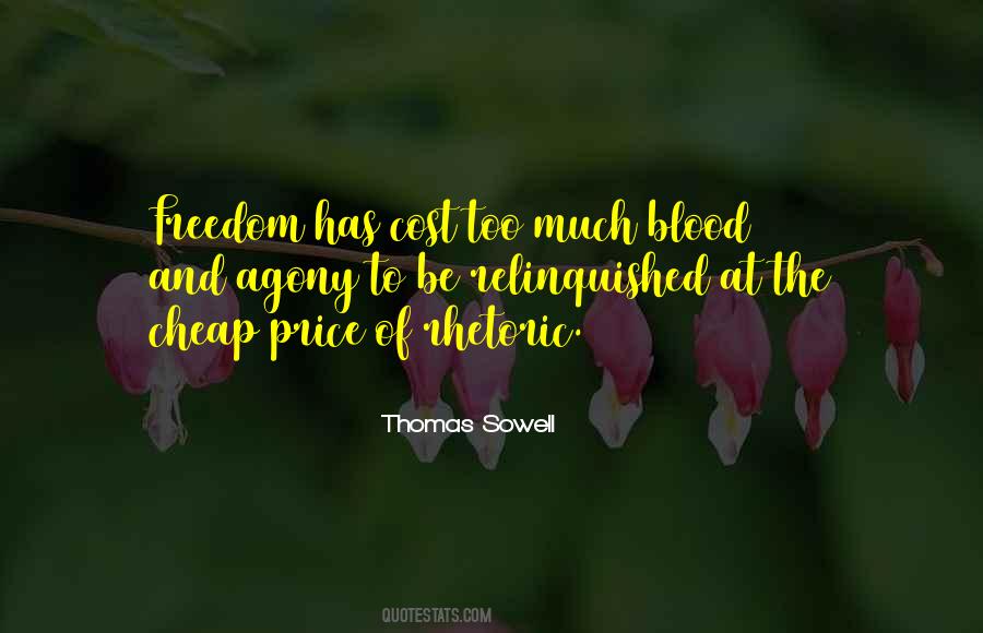 Freedom Cost Quotes #1457132