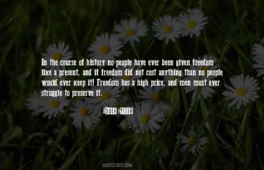 Freedom Cost Quotes #1645593