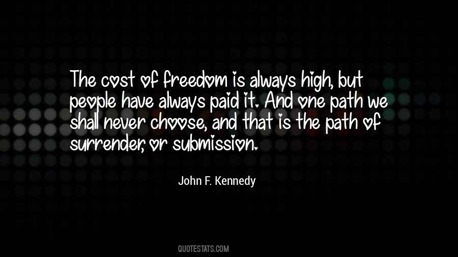 Freedom Cost Quotes #977111