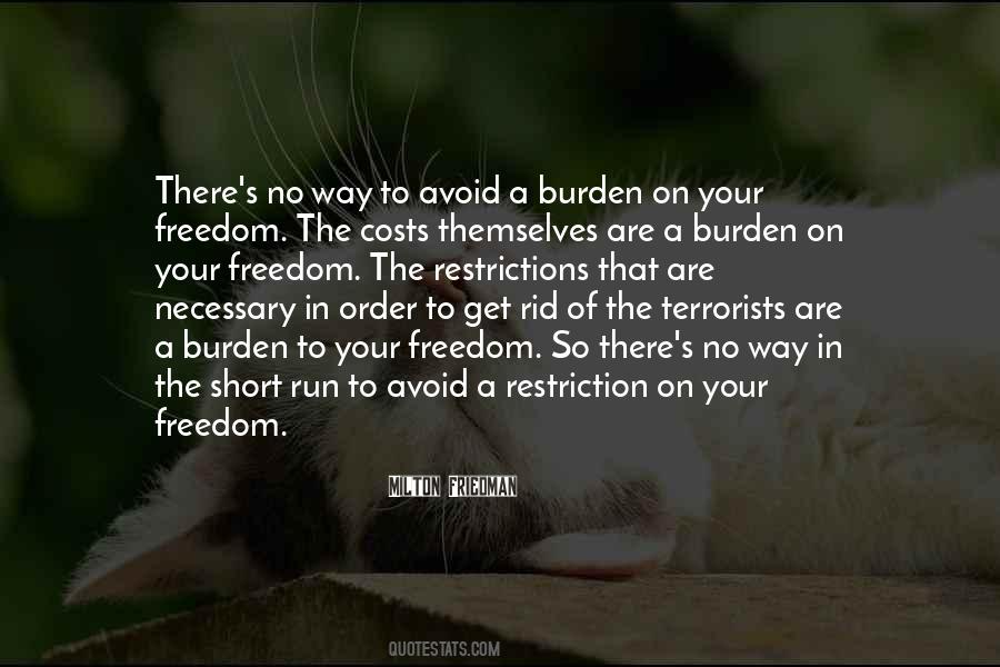 Freedom Costs Quotes #298744