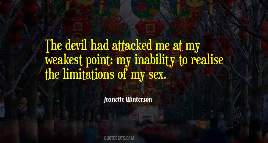 My Weakest Point Quotes #1202649
