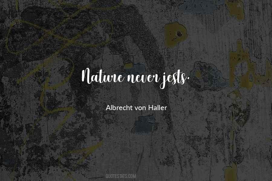 Quotes About Haller #427859