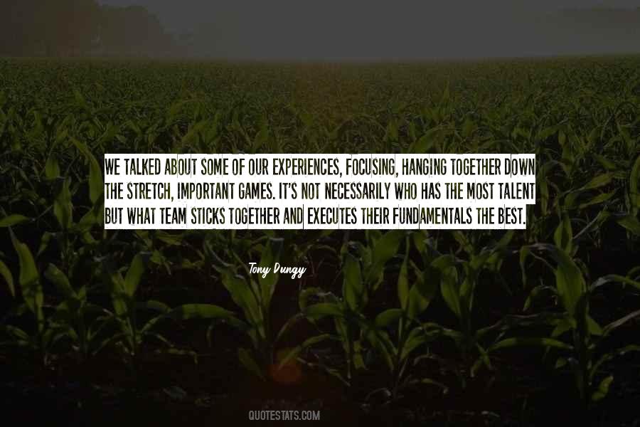 Talent Team Quotes #1399870