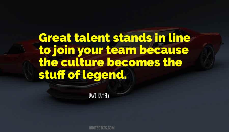 Talent Team Quotes #424117