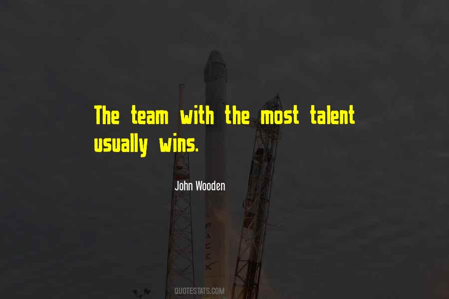 Talent Team Quotes #424145