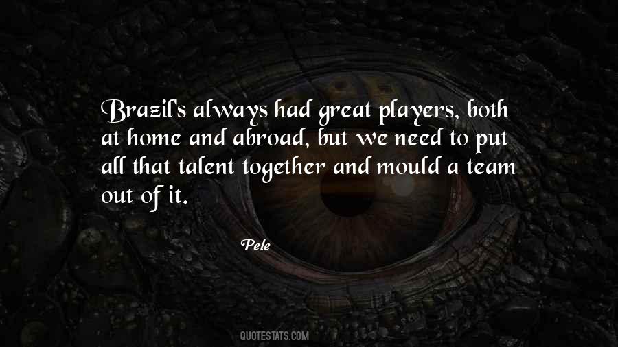 Talent Team Quotes #547096