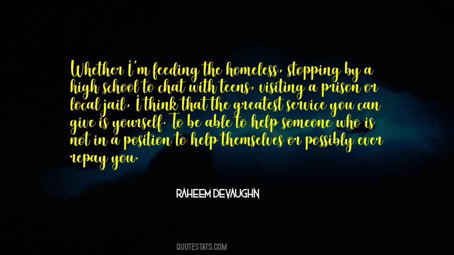 Position To Help Someone Quotes #1619575