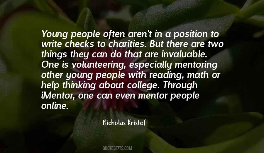Position To Help Someone Quotes #704750