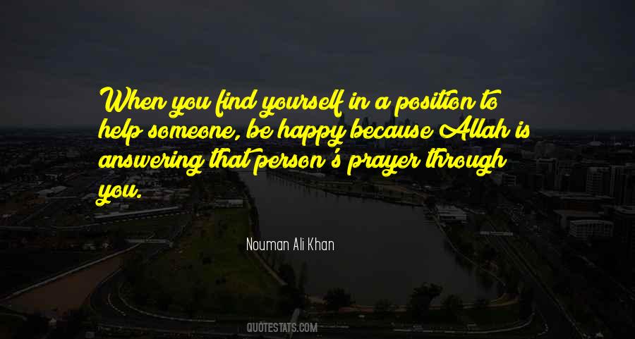 Position To Help Someone Quotes #890161