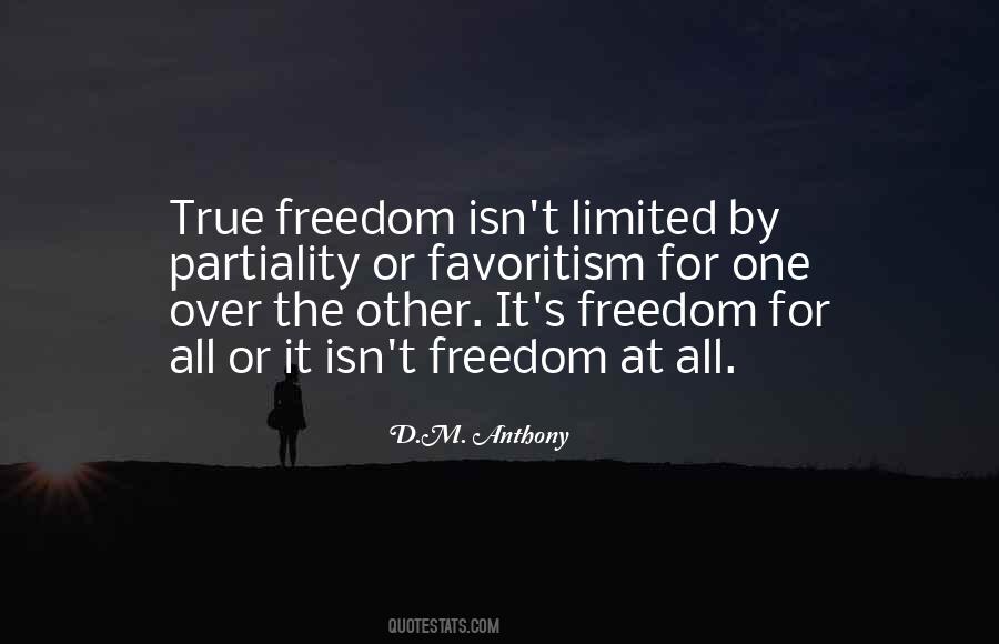 Freedom For Love Quotes #200771