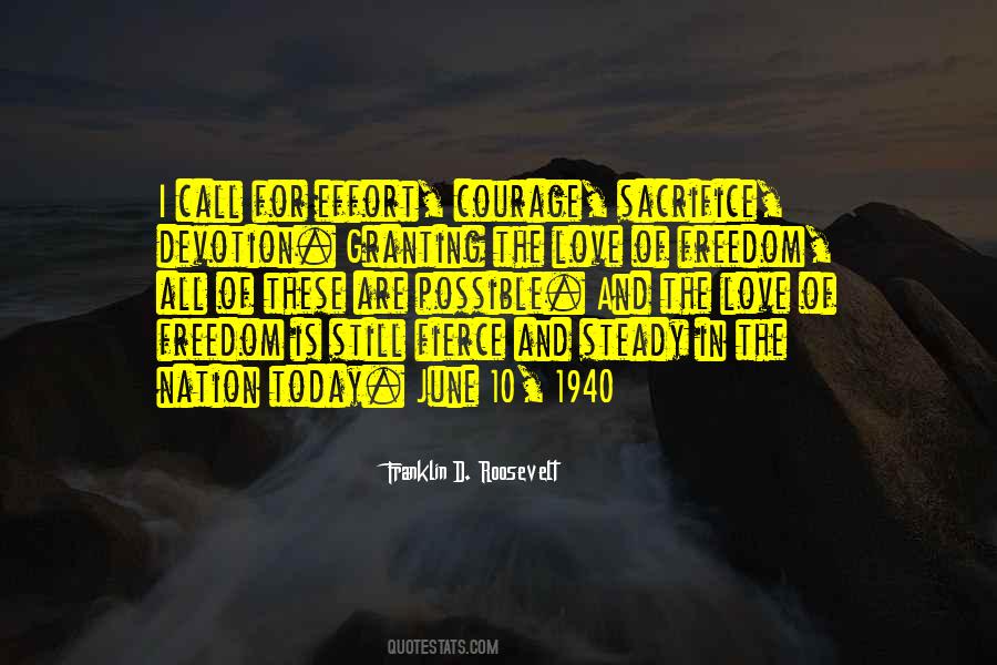 Freedom For Love Quotes #426608