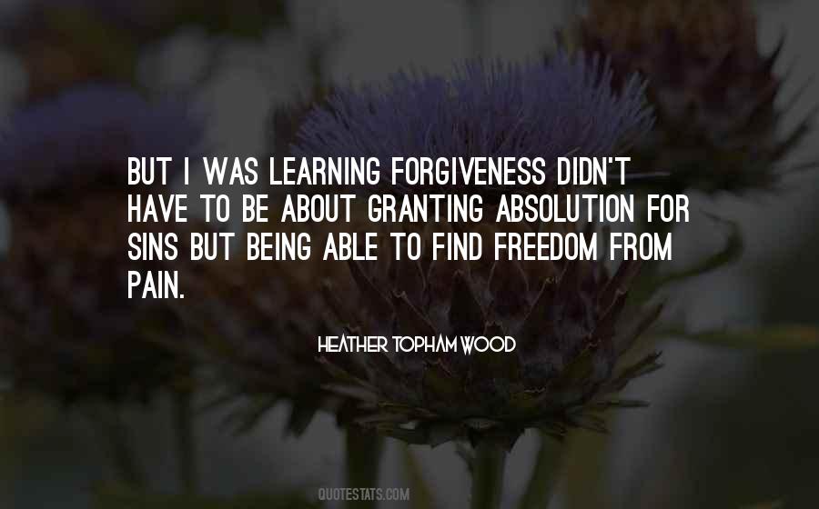 Freedom For Love Quotes #742995