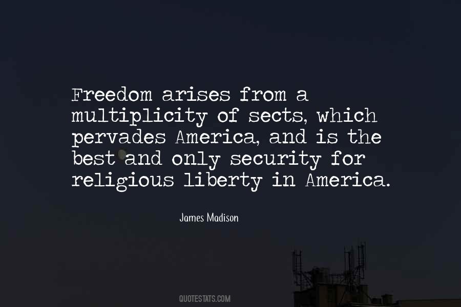 Freedom For Security Quotes #975024