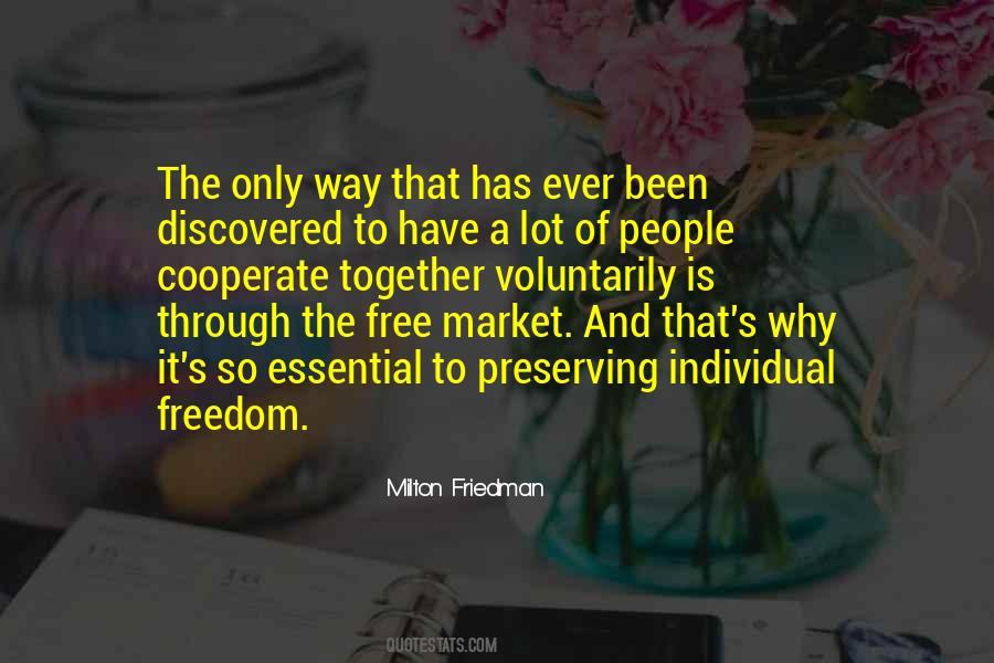 Freedom Individual Quotes #245023