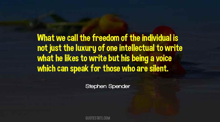 Freedom Individual Quotes #415225