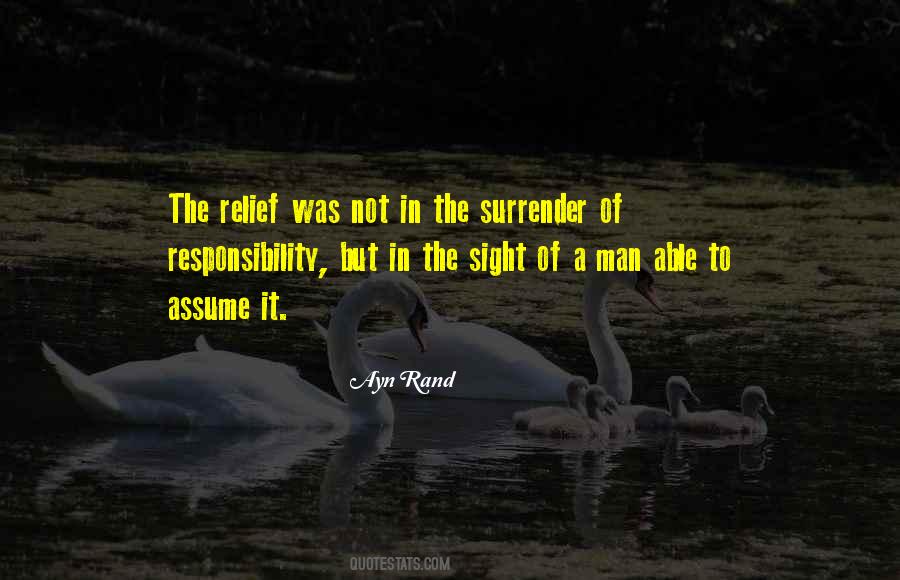Man Responsibility Quotes #358964
