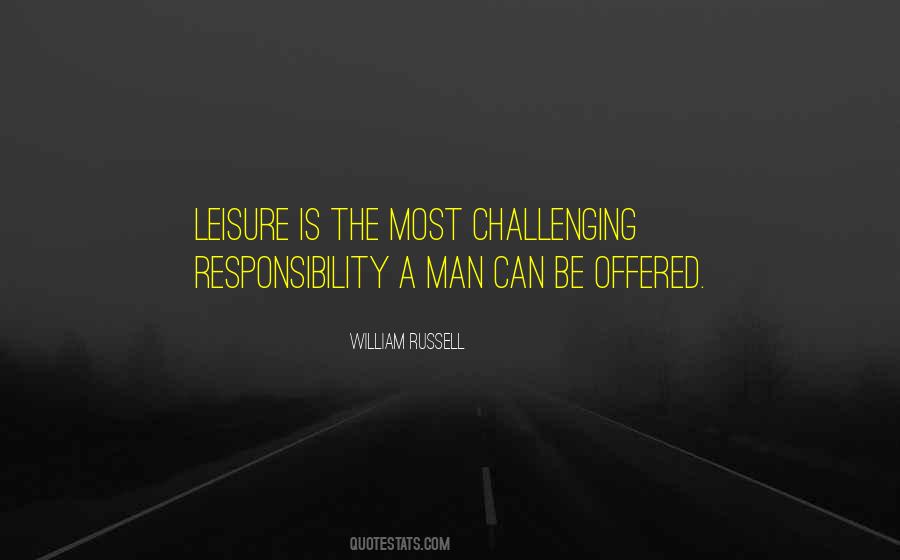 Man Responsibility Quotes #443206