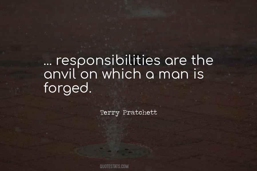 Man Responsibility Quotes #645355