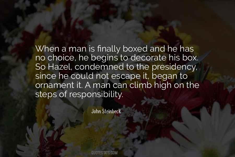 Man Responsibility Quotes #701791