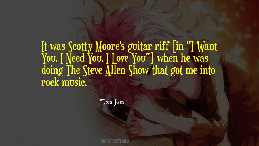 I Love Rock Music Quotes #1528396