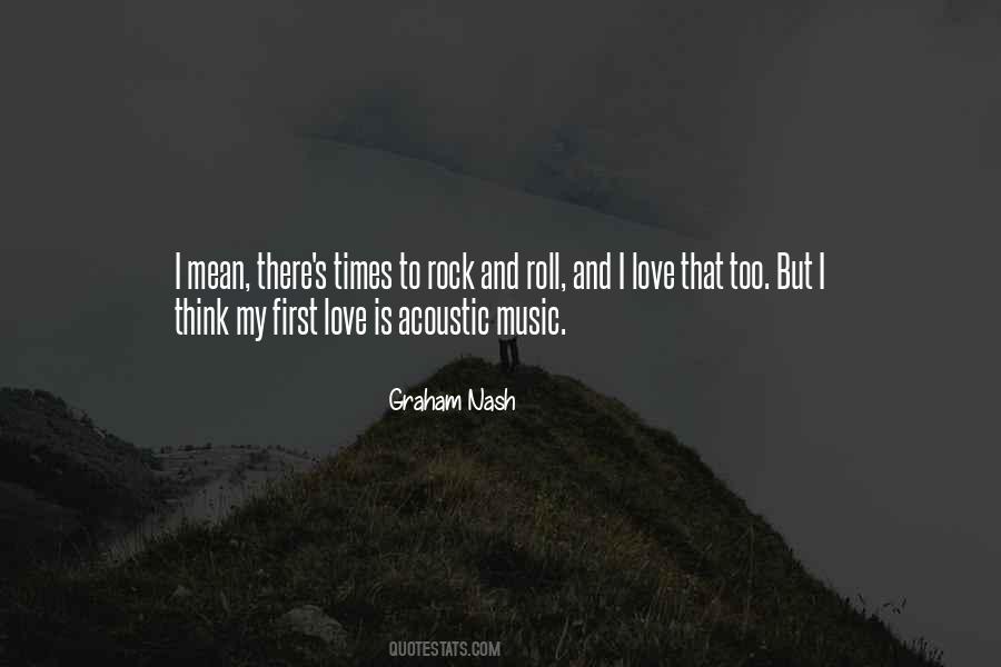 I Love Rock Music Quotes #1877073