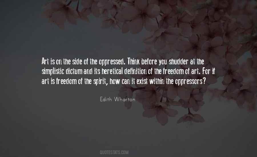 Freedom Of Art Quotes #1158809