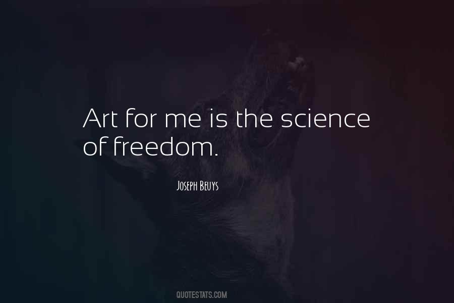 Freedom Of Art Quotes #1255129