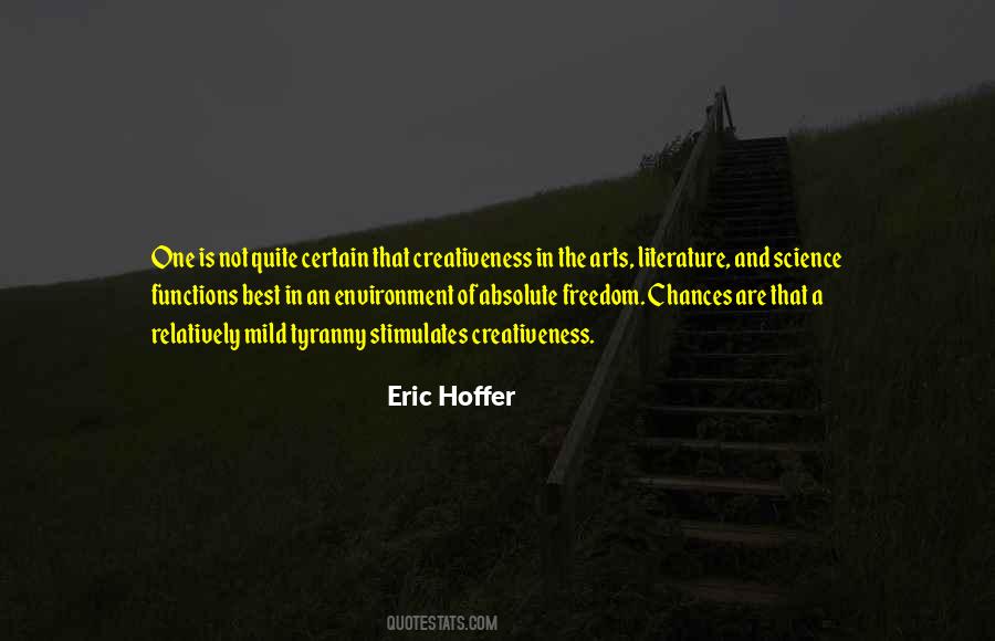 Freedom Of Art Quotes #1684926